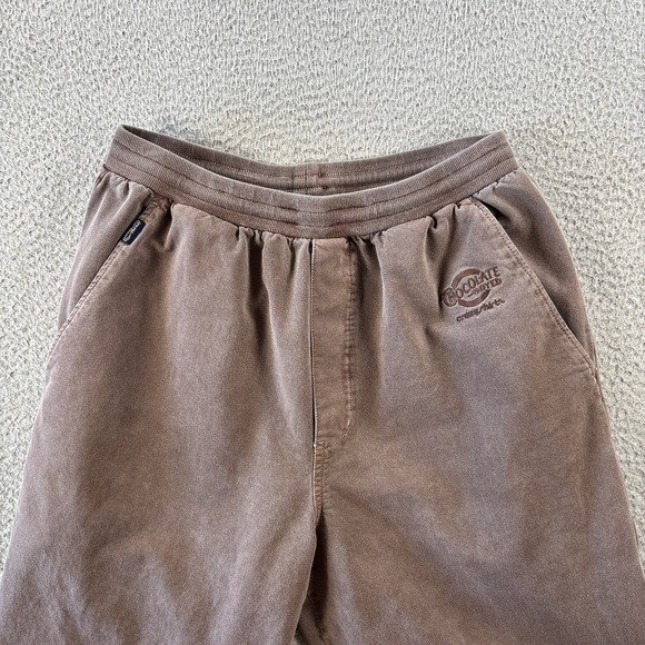 Crazy Shirts Hawaii Pants Mens Large Joggers Chocolate Dyed Beige Drawstring - Picture 4 of 15